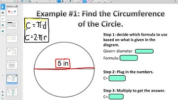 Introduction to Circles (Radius, Diameter, & Circumference)