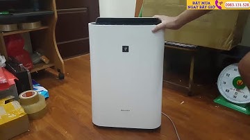 Máy Lọc Không Khí Sharp KC-F70-W Hàng Nội Địa Nhật, Lọc Sạch 95% Bụi Trong Không Khí