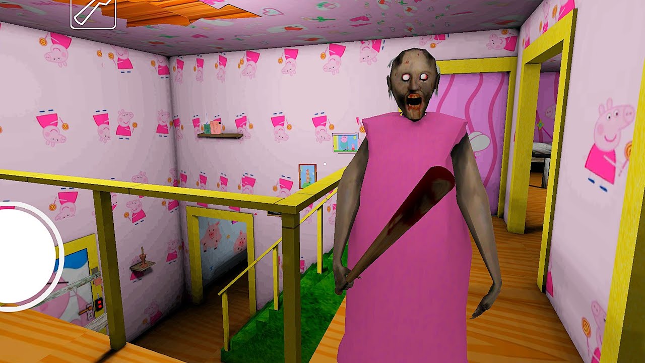 Granny Game Horror Gameplay || Granny Peppa Pig Mod Ep. 01