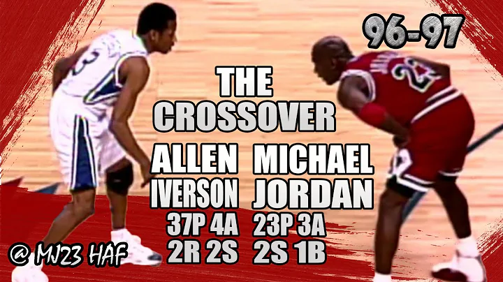 Michael Jordan vs Allen Iverson Highlights (1997.03.12) - 60pts, AI INFAMOUS CROSSOVER on MJ!