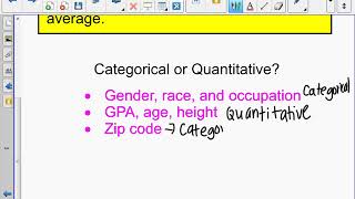AP Stats - 1.0 - Data Analysis and Making Sense of Data
