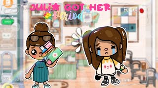 Julia got her period!*with voice!*||toca boca rolplay!⚡||