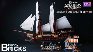 WISEBLOCK Assassin's Creed Black Flag Jackdaw | Officially Licensed by Ubisoft | Speed Build