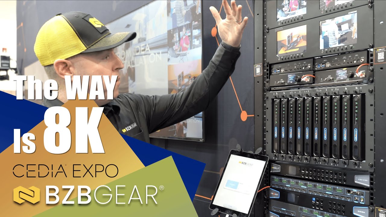 CEDIA Expo 2025 Spotlight | BZBGEAR’s 8K AV Breakthroughs