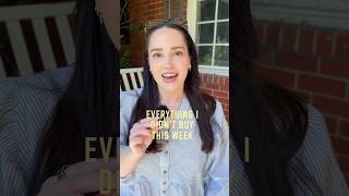 Everything I wanted to buy this week, but didn’t 🫪 #finance