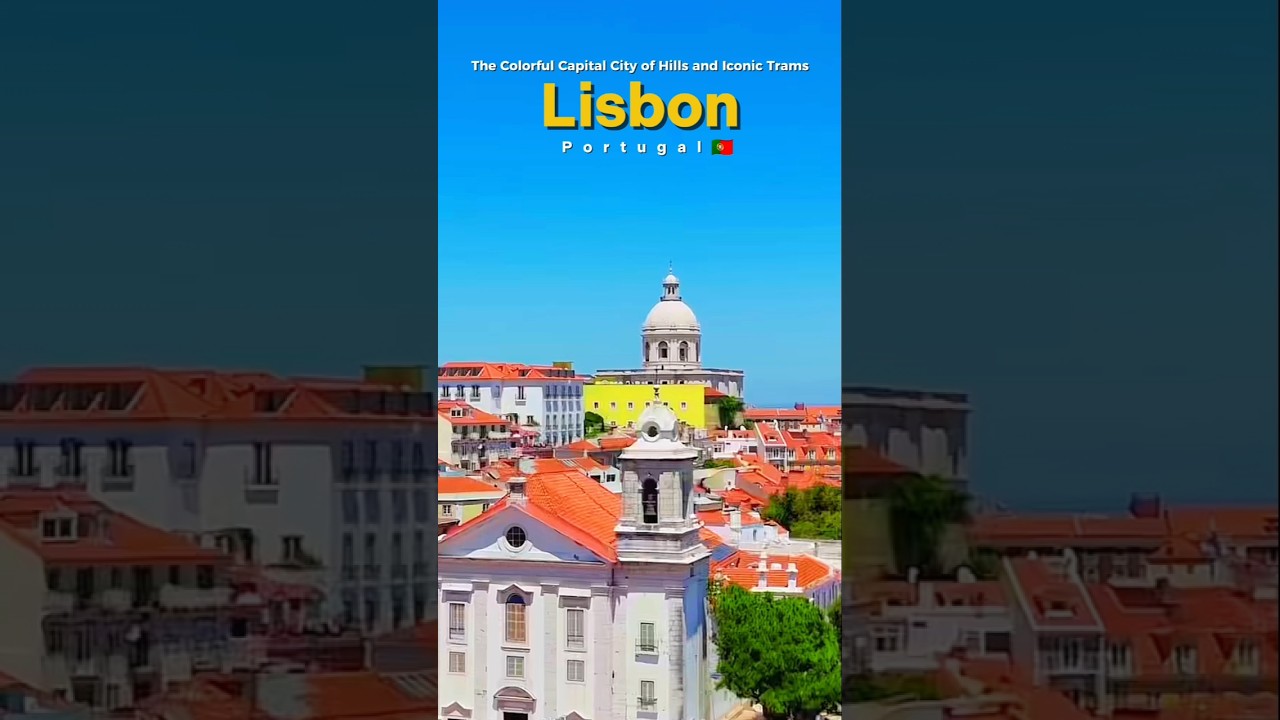 🇵🇹 Lisbon, Portugal | The Colorful Capital City of Hills & Iconic Trams #lisboa