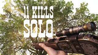 Hunt: Showdown | Awesome 11 Kills Solo vs Trios | Winfield Vandal & Romero Hand Cannon