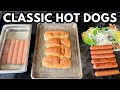 Are you cooking your hot dogs this way  classic hot dogs on the griddle