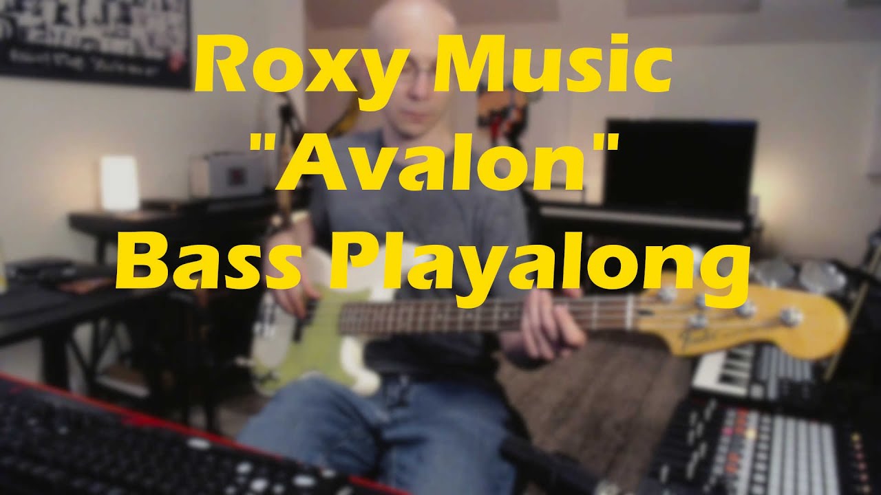 Roxy Music -  Avalon (Bass Cover)