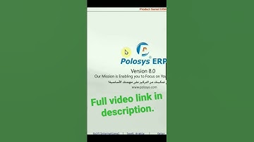 Polosys ERP. products creating... https://youtu.be/KsRBuuKGm2c