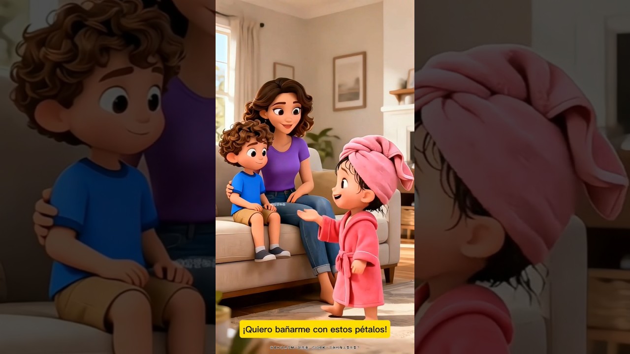 Baño Divertido con Pétalos y Leche 😂 | Comedia Familiar