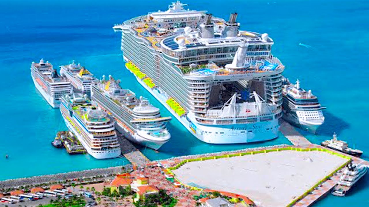 15 Biggest Cruise Ships in the World YouTube