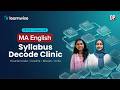 Orientation Program 11.0 | Session 9 - Syllabus Decode Clinic | MA English 1st Year #ignouclasses