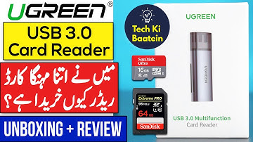 Ugreen USB 3.0 Card Reader Review + Unboxing | Tech Ki Baatein