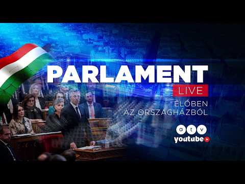 🔴 Magyar Péter felszólalásával kezdődött a háromnapos parlamenti nagyüzem