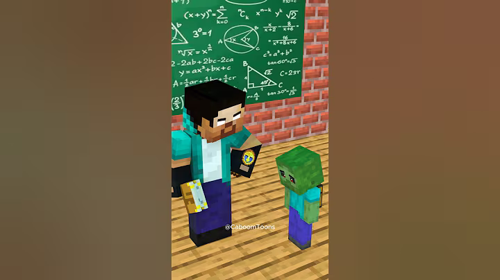 Why Baby Zombie Was Always Late 😢 #shorts #minecraft