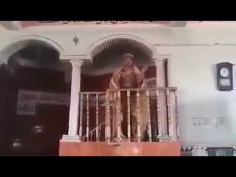 خطبة ابو بكر البغدادي الوهابي على طريقة الحشد الشعبي فيديو رووعة الاطحين تكبييييييييير