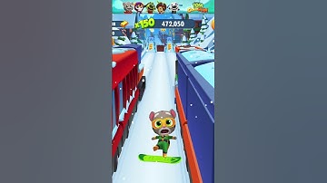 Talking Tom Gold Run Hyper Tom - Super Tom - Agent Angela Funny Fails & Falls Moments #shorts 