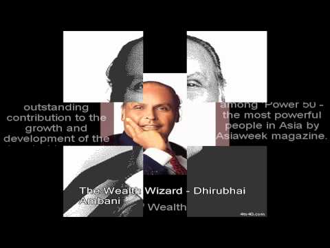 Dhirubhai Ambani - The Wealth Creator of India