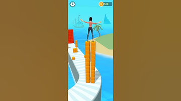 Stack Roll 3D Games #shorts All levels gameplay ( ios & Android)...