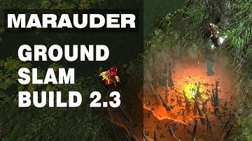 Path Of Exile,150 k Dps Groundslam Marauder 2.3,Level 79 Arsenal Map