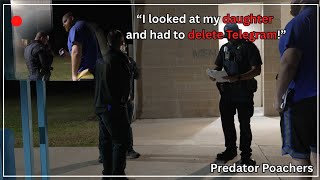 Nervous Pred Caught At His JOB Runs Out On Us.. So We Tell Mom (Harlingen, Texas)