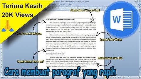 21 Cara Membuat Paragraf di Word untuk Pemula