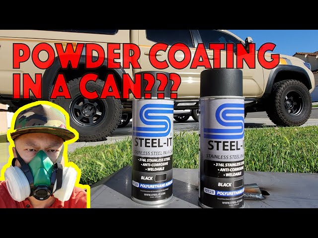 DIY Powder Coating Alternative - How to Paint Bare Metal with STEEL-IT