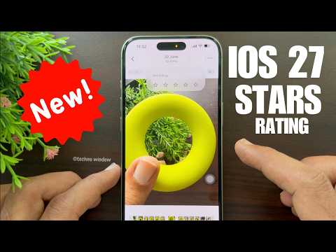 How to give 1 to 5 stars to your photos on iPhone
