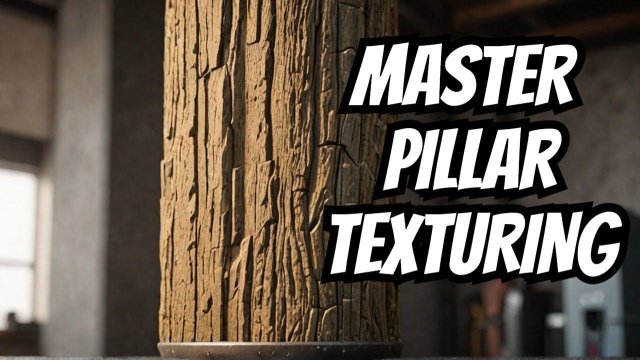Pillar Texturing Secrets in Substance Painter Finally Exposed - YouTube