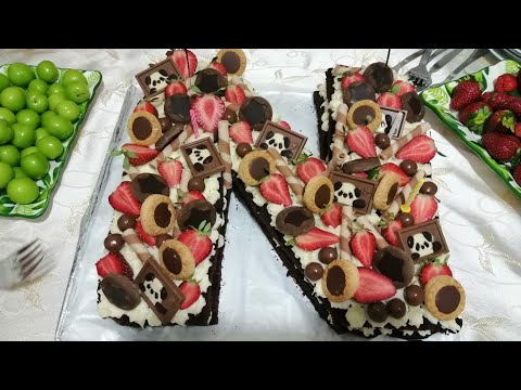 #harfpastayapımı HARF PASTA YAPIMI 😋 N HARF PASTA YAPIMI | LETTER CAKE MAKİNG ||