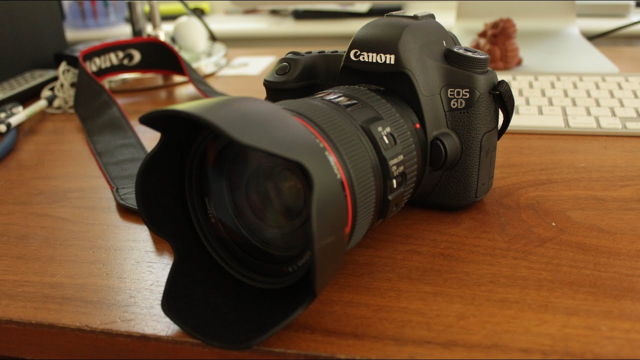 Canon EOS 6D WITH 24-105mm IS L Kit Lens: Unboxing and First Impressions