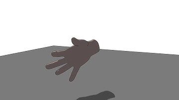 LightWave Animation Test:Hand (Cell Shader)