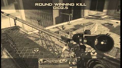 mw2 open quickscope lobby