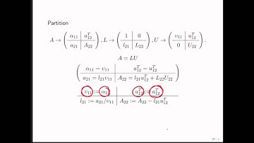 6.3.1 LU Factorization
