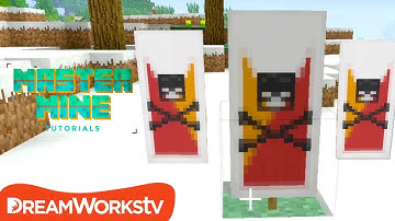Make a Minecraft BANNER with GameKids Millie | MASTER MINE TUTORIALS