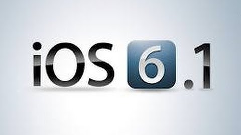 Review of iOS 6.1 update and giveaway