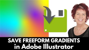 Illustrator - Save Freeform Gradient - Store Your Gradients to Reuse Anytime