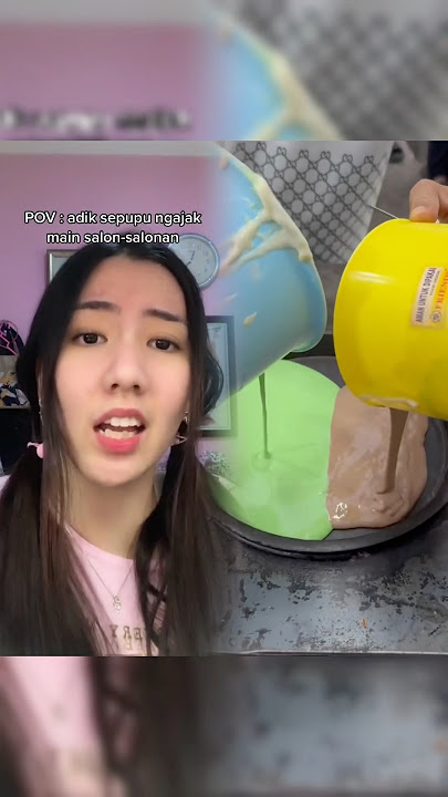 pov : adik sepupu ngajak main salon-salonan gone wrong#fyp #foryou #viral #foryoupage