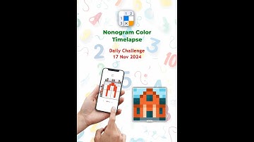 Nonogram Color | Daily Challenge | 17 Nov 2024 #shorts #logic #puzzle #fun #game