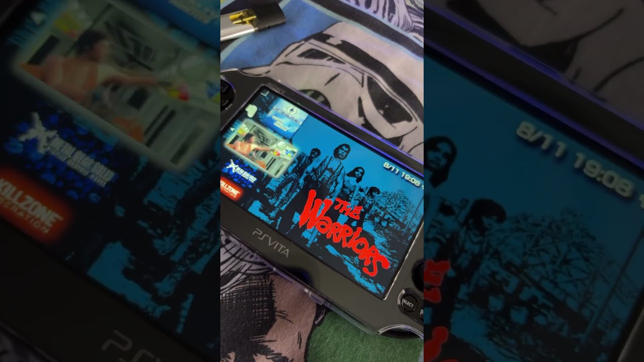 Just Got Off Work Busted Out The PsVita For Warriors Thewarriors Rockstargames Gaming Psp