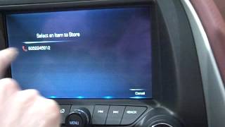 Set Phone Contacts as Favorites in Chevrolet MyLink Radio (and other GM vehicle radios)