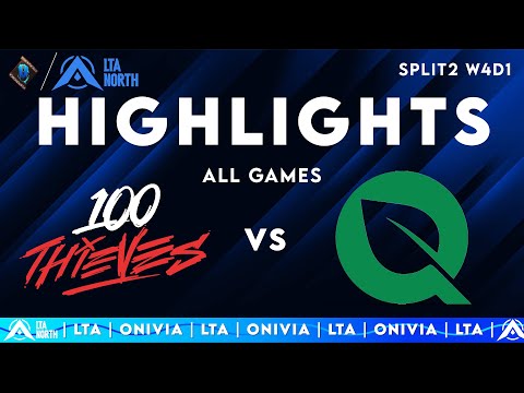 100T vs FLY Highlights | LTA North 2025 Split 2 | 100 Thieves vs FlyQuest by Onivia