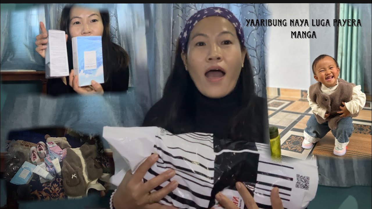 Gift unboxing video ayo la “ Yaaribung naya luga payera makha xin hai”
