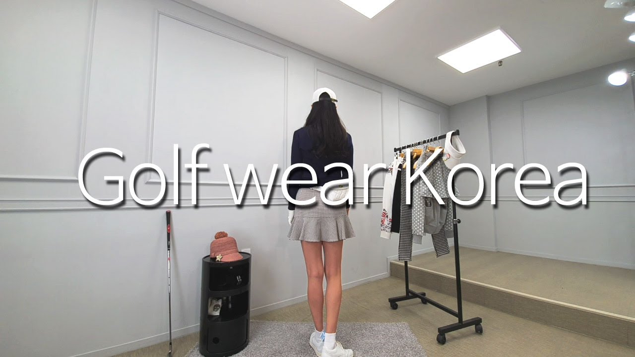 Golf wear Korea오랜만에 골프웨어 촬영했지요 YouTube
