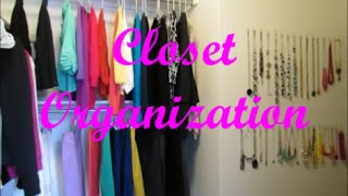 Closet Organization | New Closet Tour | Jewelry Organization