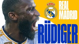 LO MEJOR de RUDIGER con el REAL MADRID