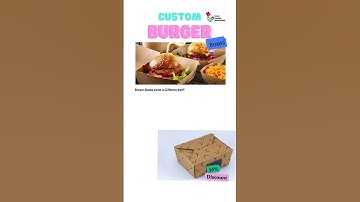 Custom Burger Boxes - Cost Saving Packaging #burger #burgerpackaging #burgerboxes #custompackaging