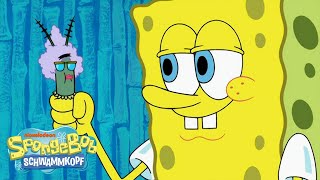 SpongeBob | Sandy hilft Plankton dabei, einen Krabbenburger zu stehlen? | SpongeBob Schwammkopf