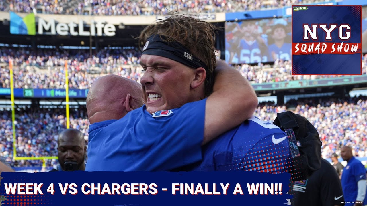 GIANTS SQUAD SHOW: DART to start vs L.A. Chargers